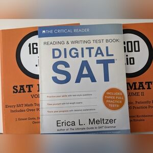 Set of 3 SAT prep test books